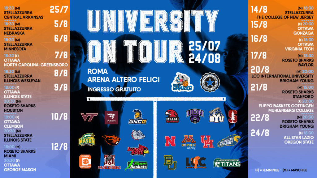 university on tour entradas
